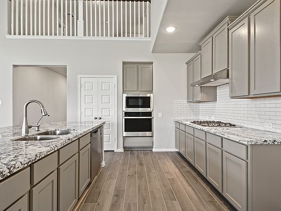 Abundant cabinet and counterspace