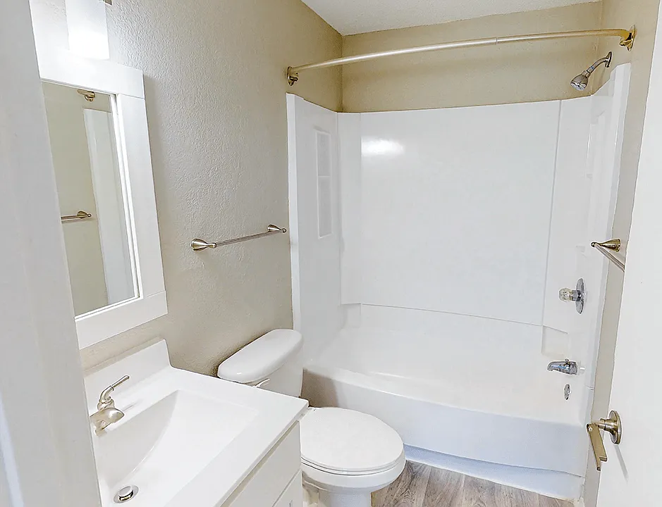 Spacious Bathrooms