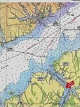 Nautical Chart Location of Property