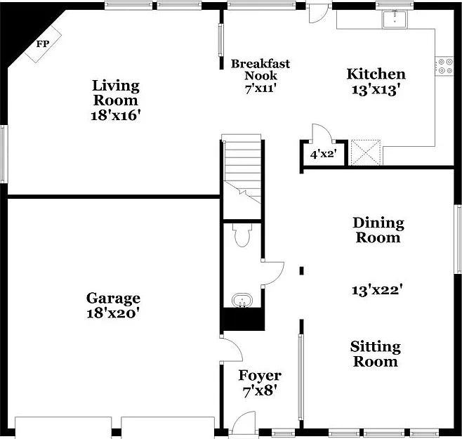 4 bed, 2.5 bath, 2716 sqft, $2,335 — Photo 2