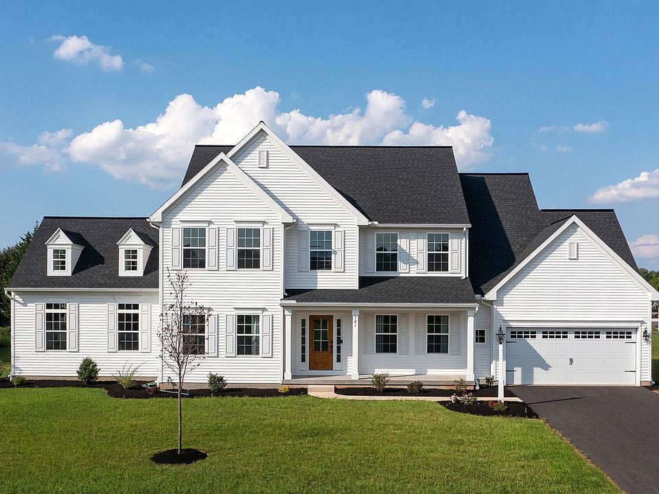 Front Elevation of a home at Forgedale Crossing Community from Garman Builders