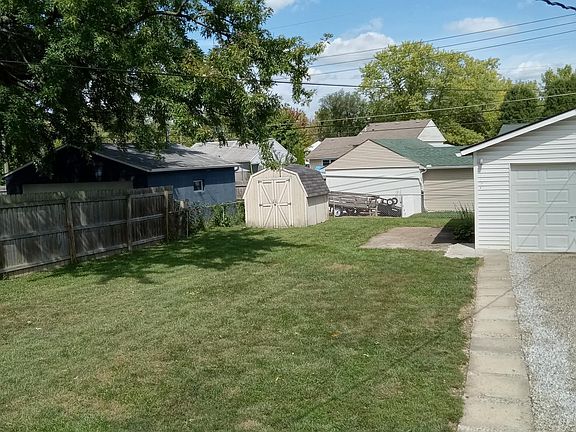 Backyard and shed