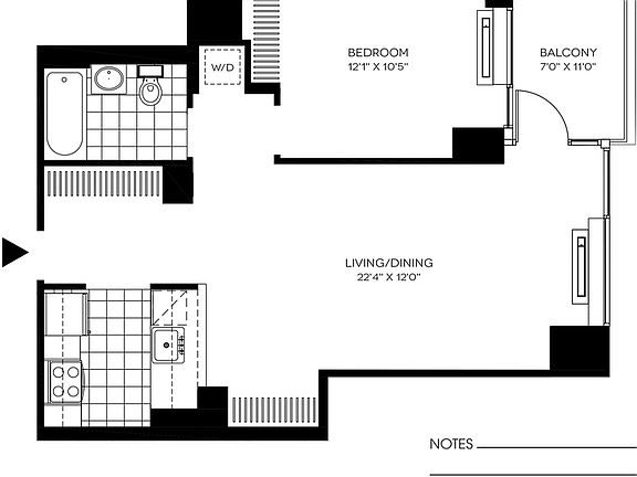 2nd image of 43-10 Crescent St #1906