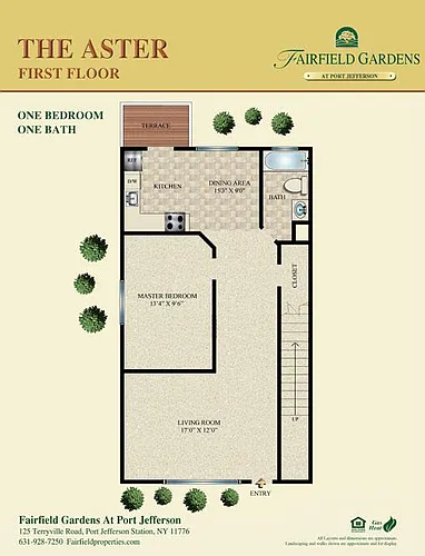 Floor plan The Aster