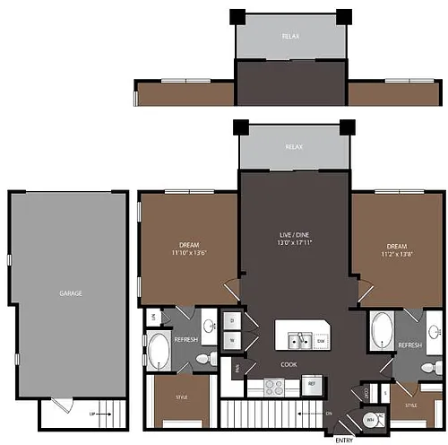 Floor plan B1G East