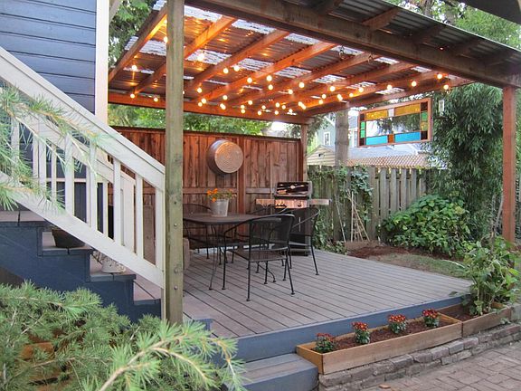 Deck and stairs