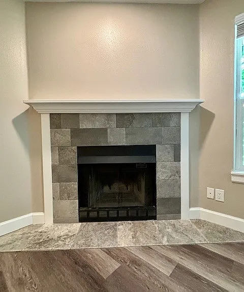 Wood-burning fireplace only on select 3rd floor units.