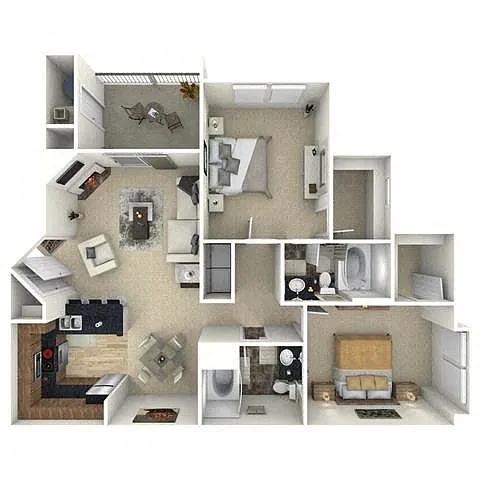 Floor plan B1