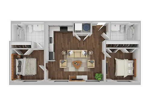 Floor plan The Hamilton