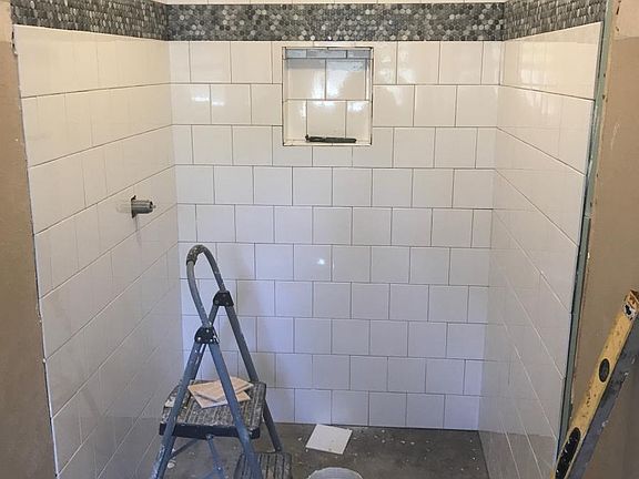 Updated with new bathroom tile