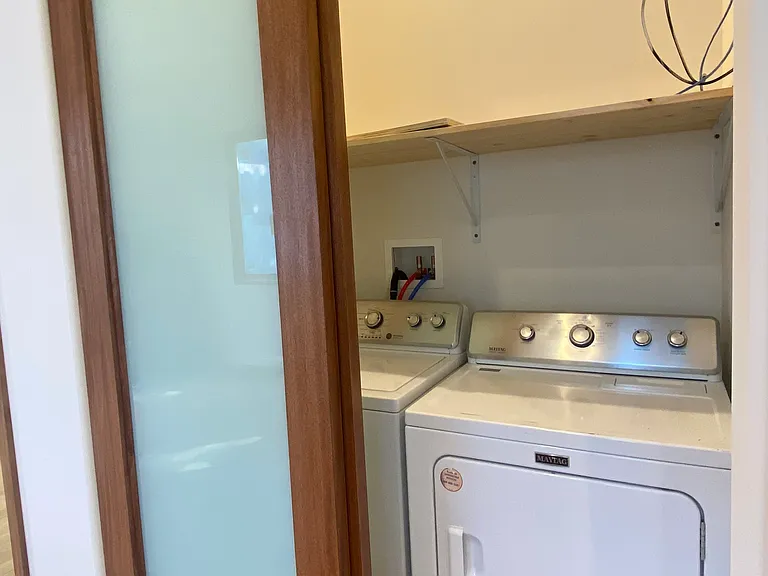 inside washer and dryer