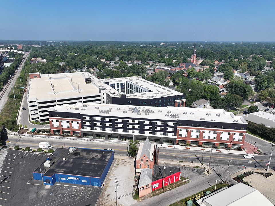Aerial view of the community.