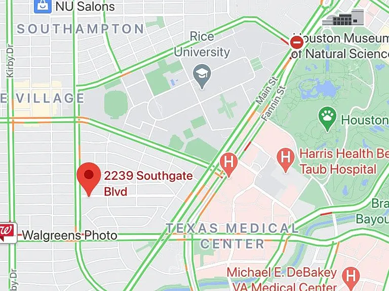 walking distance to Med center and Rice U, Rice Village