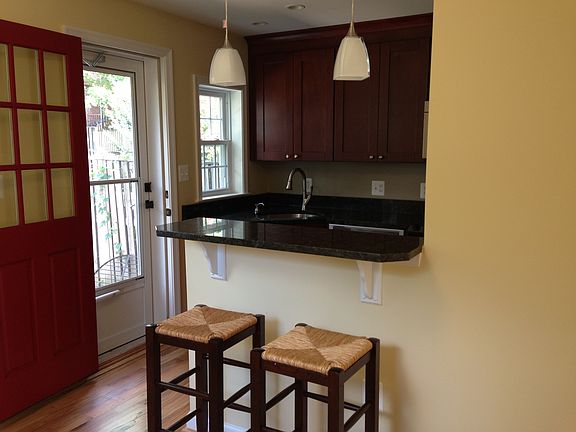 Kitchen - opens to patio.
