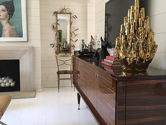 Living Room. Mounted TV and Entertainment Center.