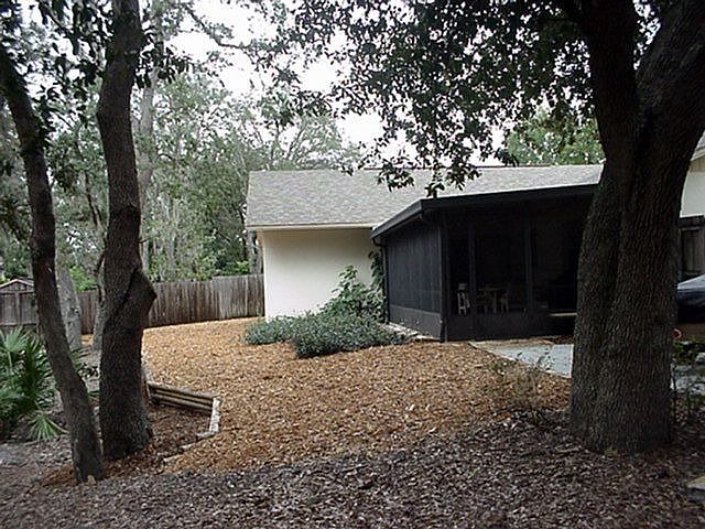 Backyard view