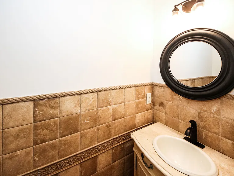 half bathroom