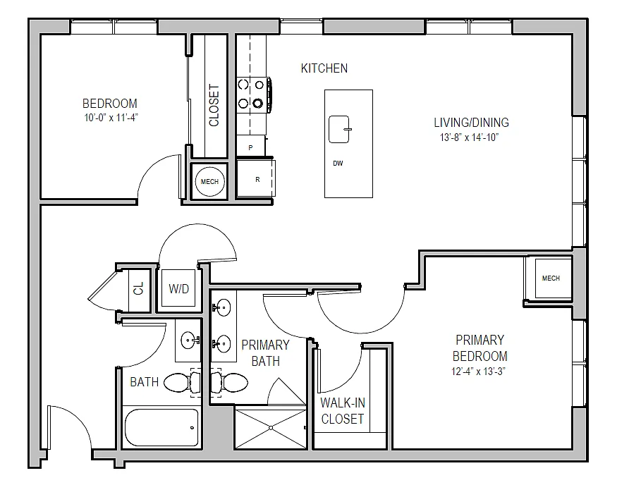 Floor plan B23