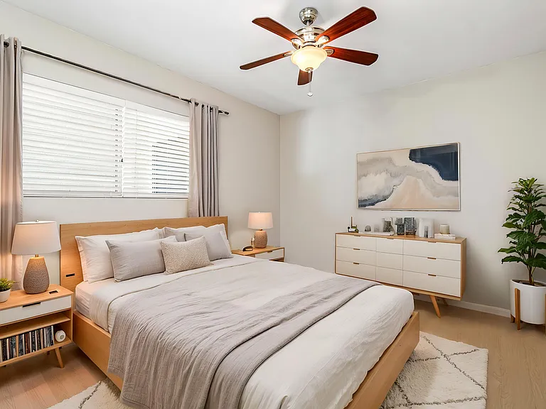 virtually staged - apartment is unfurnished