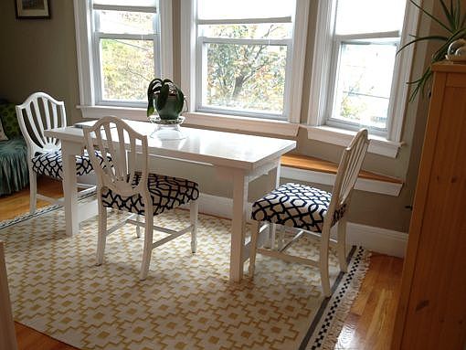 Bright dining room