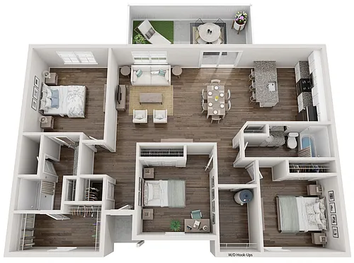 Floor plan The Dogwood