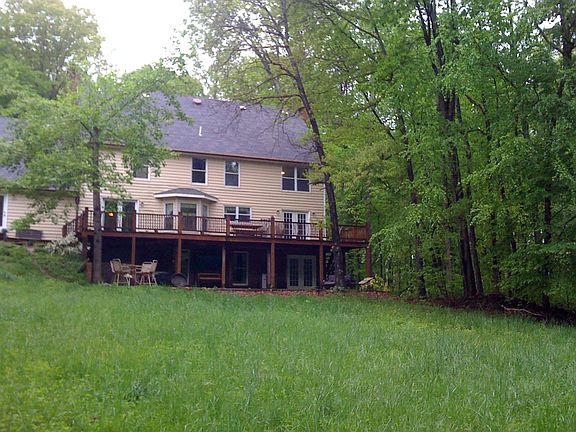 view of the back from the custom tree-house