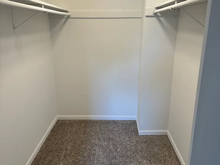 Walk in master closet
