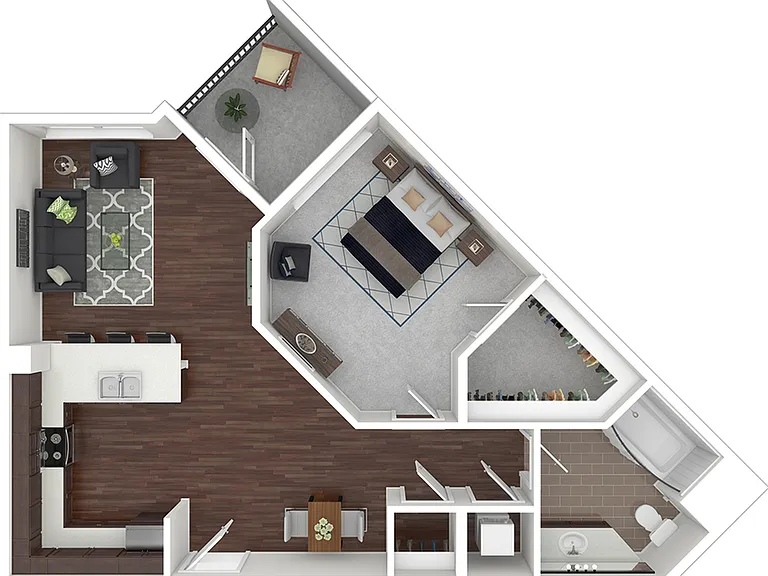 A1 1 Bedroom 1 Bath A1 1 Bedroom 1 Bath