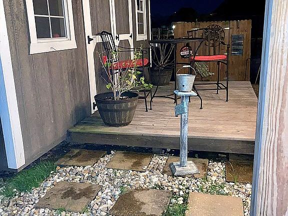 OUTDOOR STORAGE SHED 