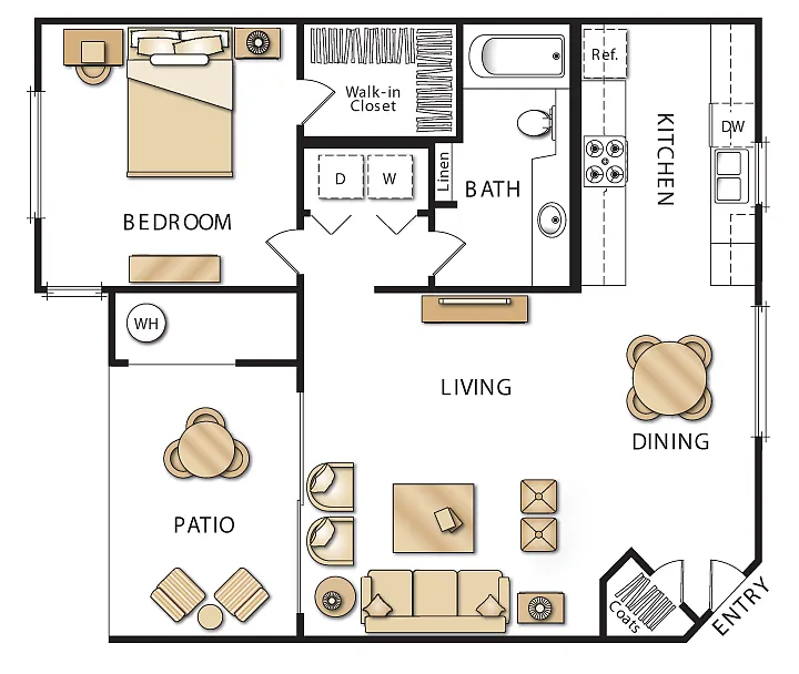 Floor plan Plan D