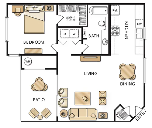Floor plan Plan D