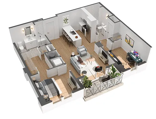Floor plan A4