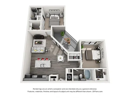 Floor plan The Presley