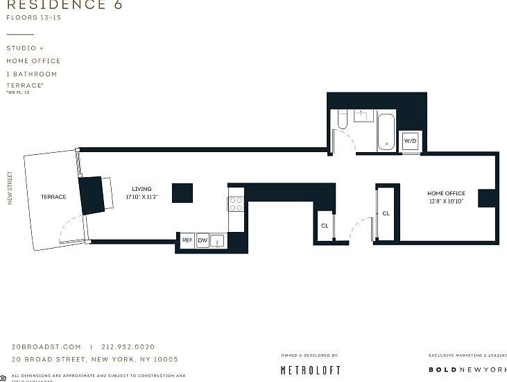 1st image of 20 Broad St APT 1406