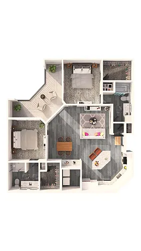 Floor plan The Sage - Apartment Home