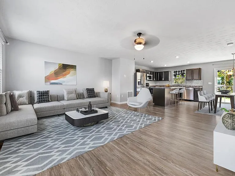 Photo Has Been Virtually Staged to Share Inspiration for Furniture Placement/Layout.