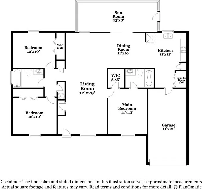 3 bed, 2.0 bath, 1320 sqft, $1,965 — Photo 2