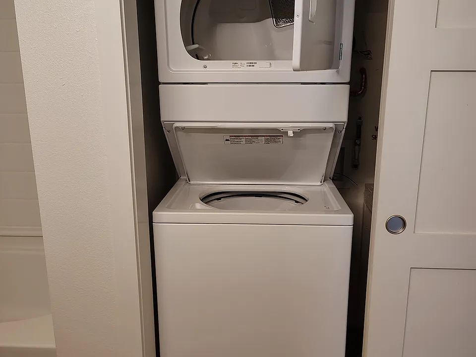 Washer & Dryer in all the apartments