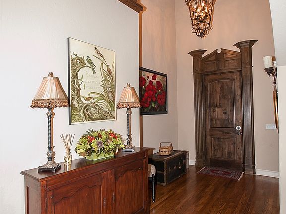 Dramatic Two story high entry