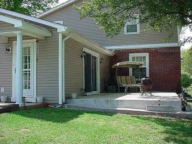 Patio & Slider are newer