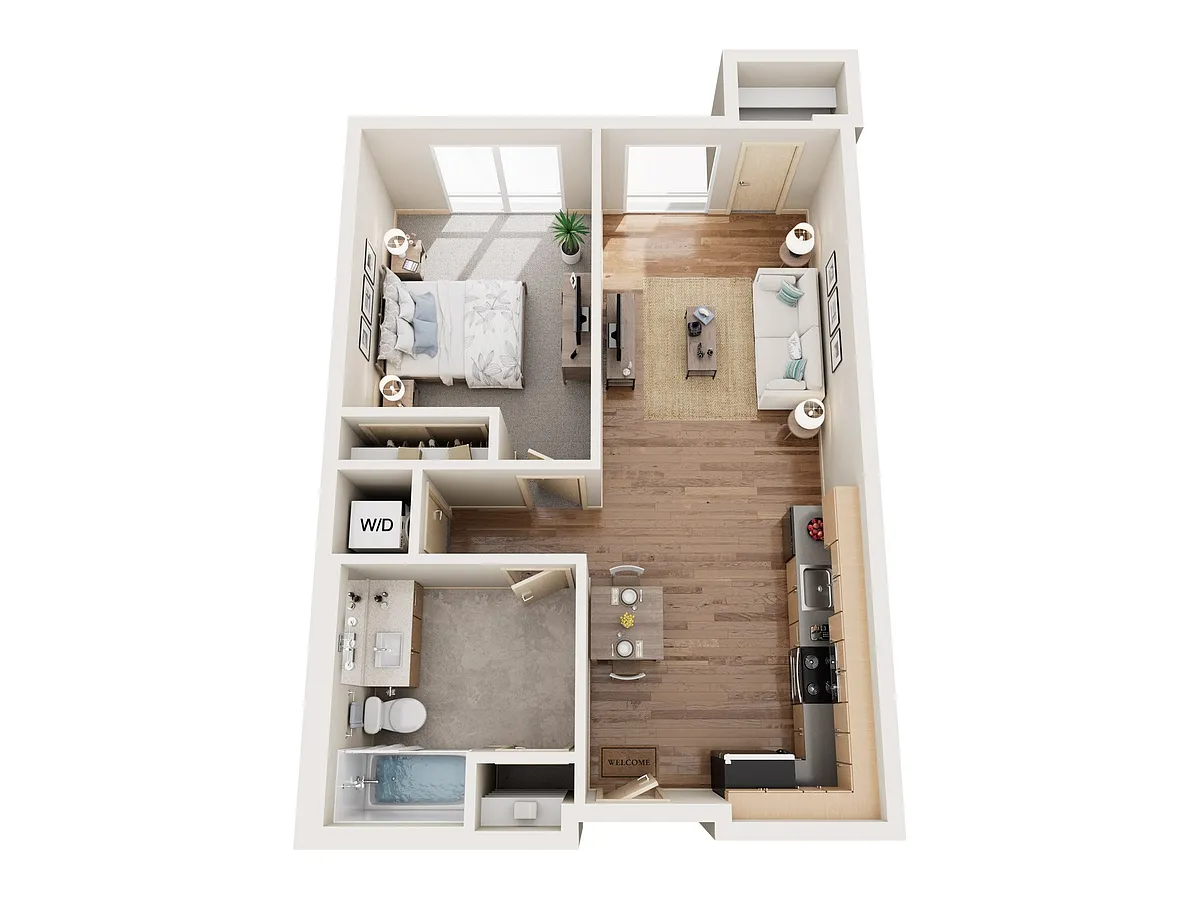 Floor plan B1