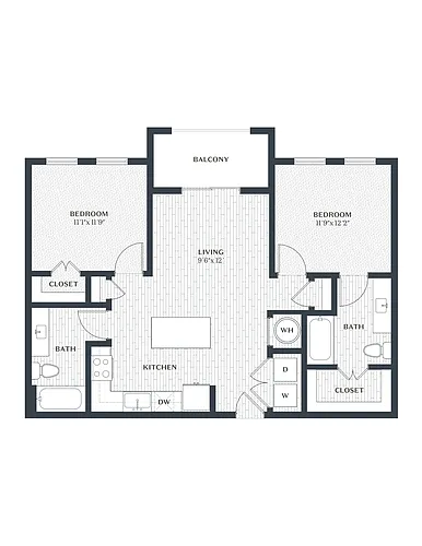 Floor plan B1