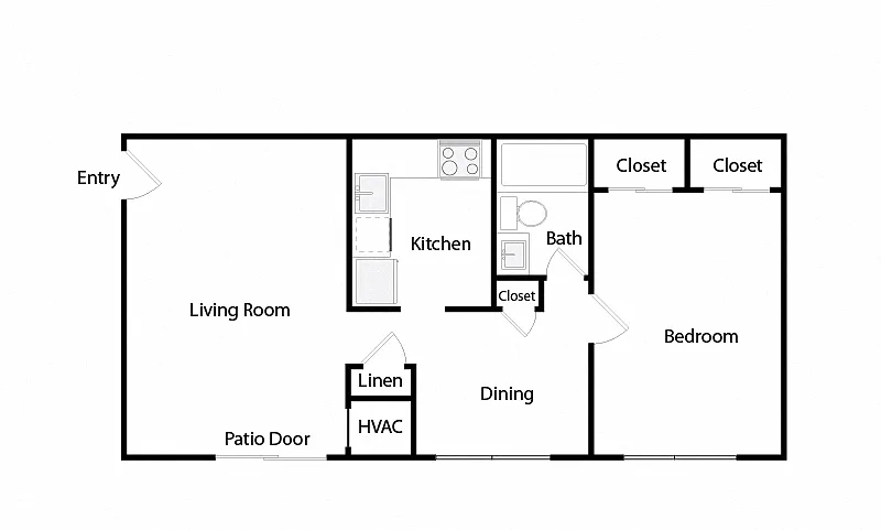 Floor plan Tuckahoe I - Langston Blvd/North Harrison