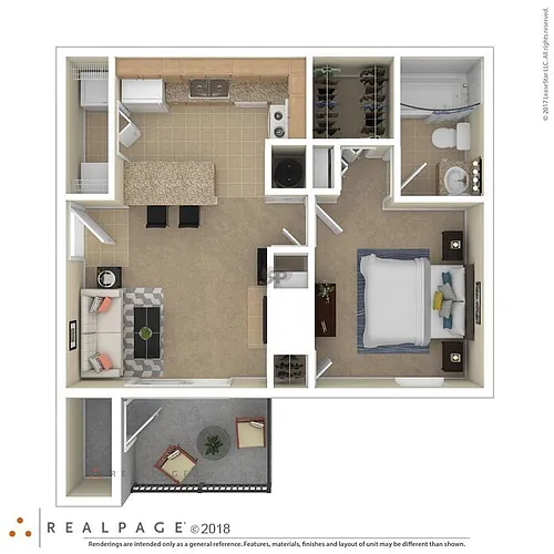 Floor plan Studio