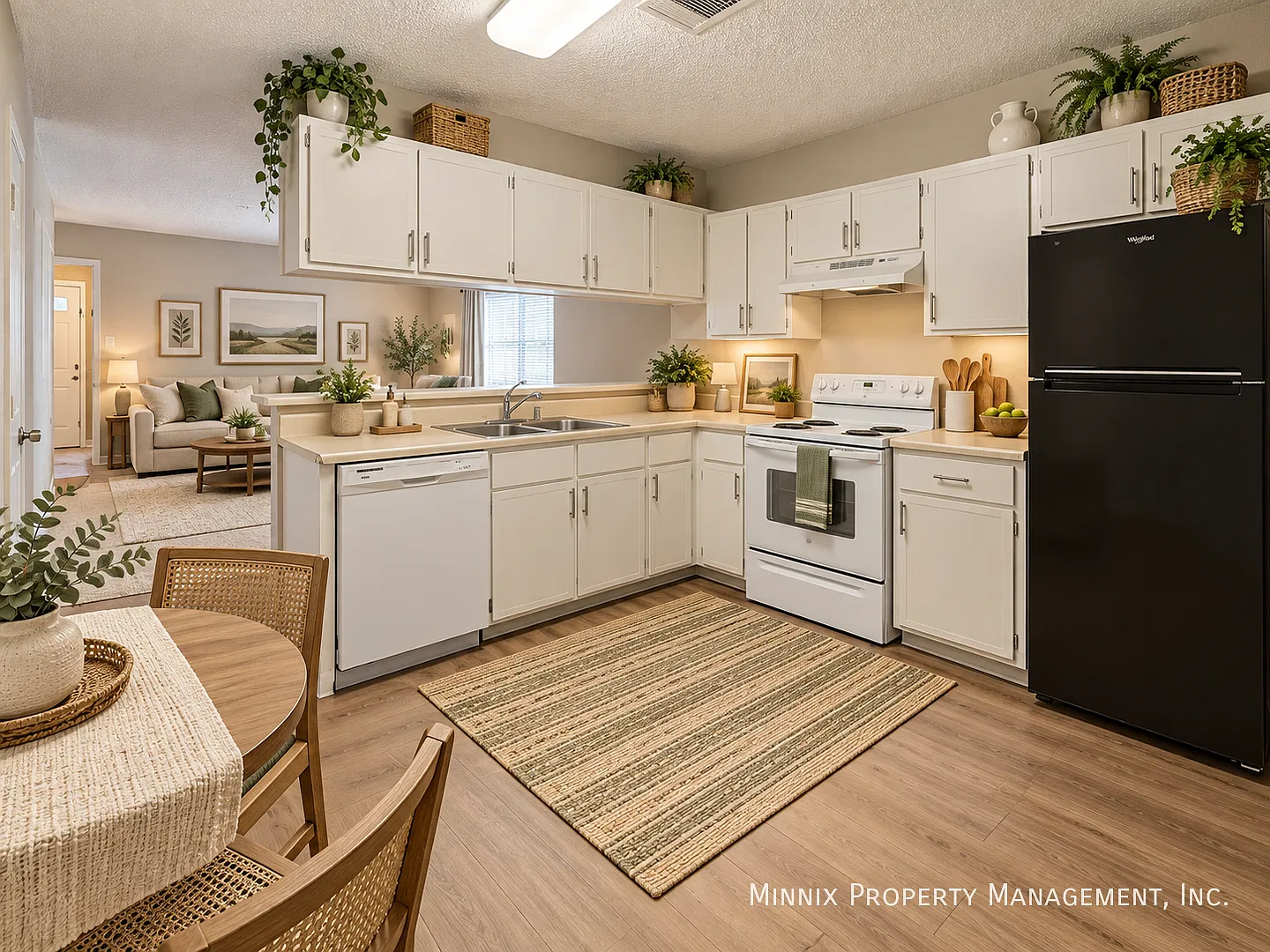 2 bedroom/ 1 bath for Rent in Midland | Washer/dryer connections | 3007 W. Louisiana Ave. #11 — Photo 2