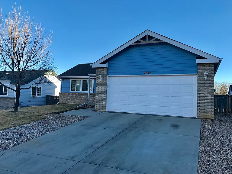 Front of the house