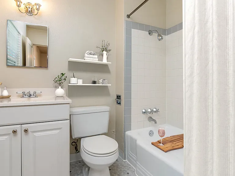 Large Bathroom with Bathtub