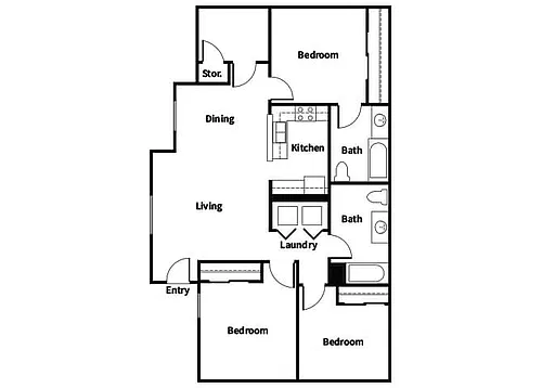 Floor plan C2