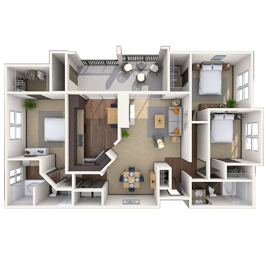 Floor plan Monte Carlo