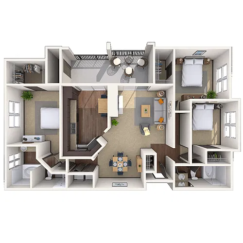 Floor plan Monte Carlo